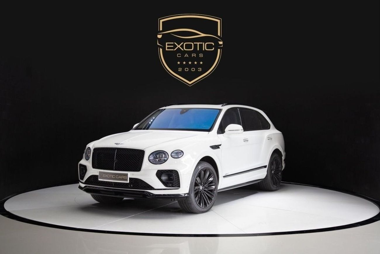 بنتلي بينتايجا Bentley Bentayga Speed Black Edition W12