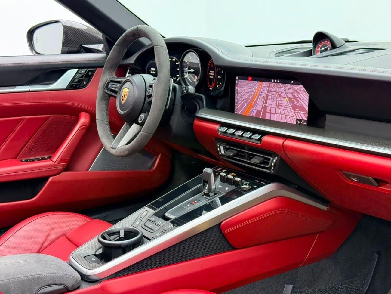 بورش 911 2021 Porsche 911 Turbo S Cabriolet, Warranty, Full Porsche Service History, Excellent Condition, GCC