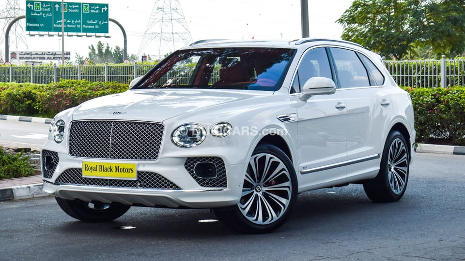 Bentley bentayga белая