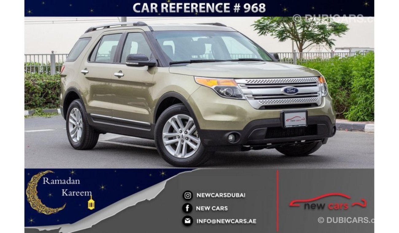 Ford Explorer FORD EXPLORER XLT - 2013 - GCC - ZERO DOWN PAYMENT - 1120 AED/MONTHLY - 1 YEAR WARRANTY