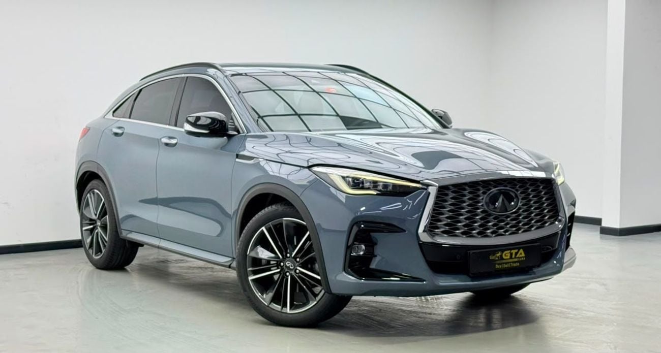 Infiniti QX55 LUXE 2022 Infiniti QX55, Auto Guard Warranty, Full Infiniti Service History, GCC Specs