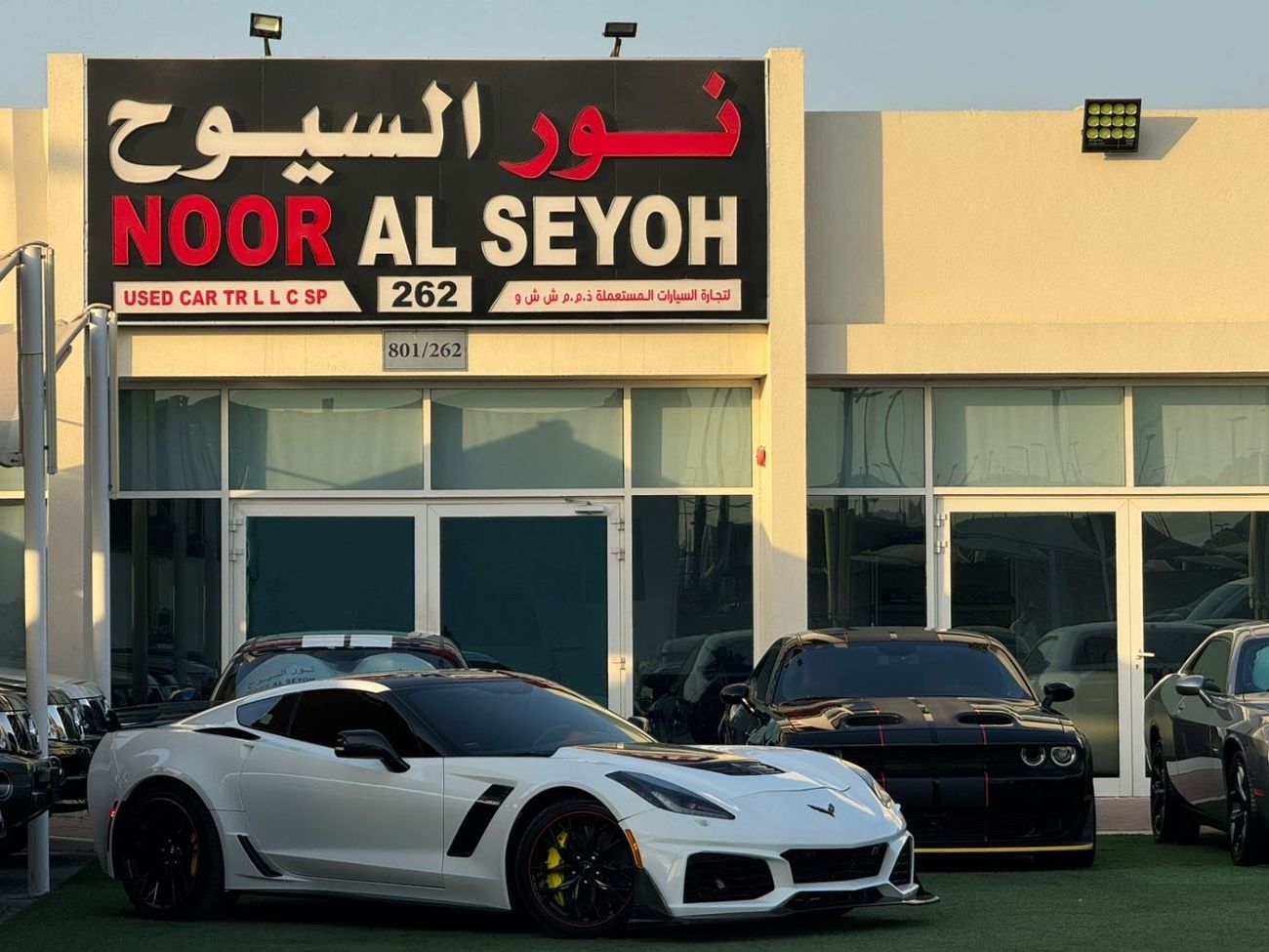 Chevrolet Corvette C7 Z06 CHEVROLET CORVETTE C7 ZO6 GCC 2016 FULL OPTION STOCK PERFECT CONDITION