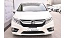 Honda Odyssey 3.5L EXL 2019 GCC SPECS DEALER WARRANTY