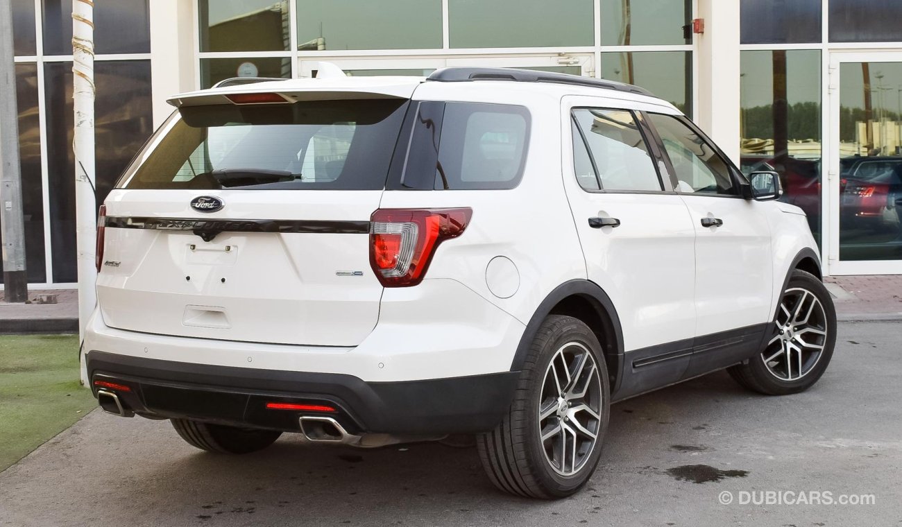 فورد إكسبلورر Ford Explorer Sport 2016 Agency Warranty Full Service History GCC