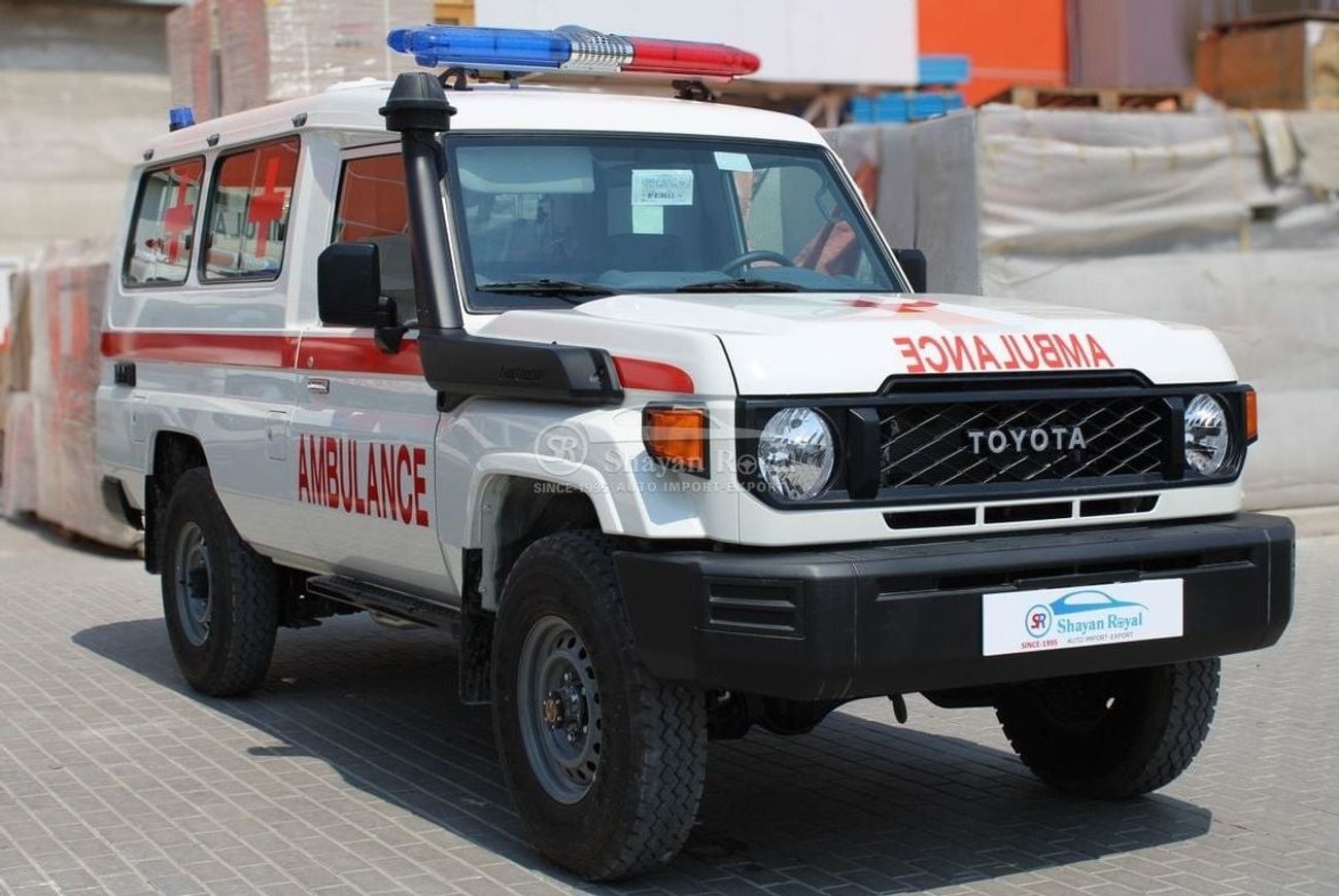 Toyota Land Cruiser 70 LHD LC78 AMBULANCE 4.2L DSL V6 4WD 3DR MT 2025MY | FOR EXPORT