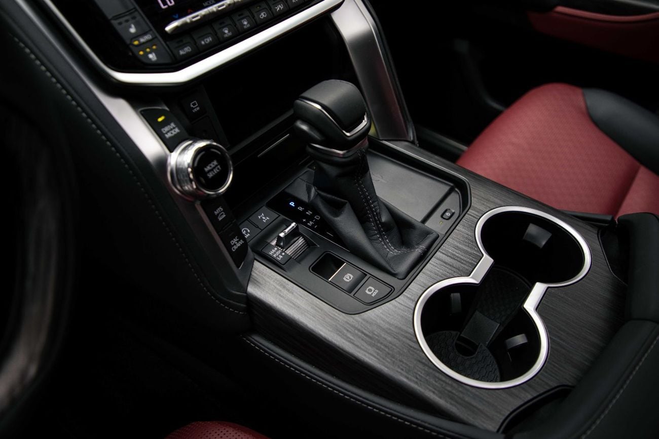 Toyota Land Cruiser VXR LC300 VXR Z 3.3L - Precious White Pearl Inside Black & Red | Export Only