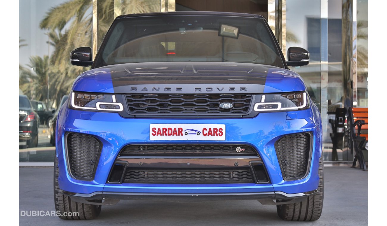 Land Rover Range Rover Sport SVR 2018 (FOR EXPORT)