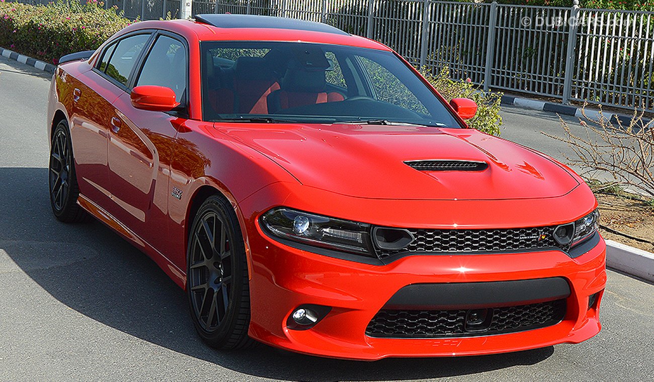 Dodge Charger 2019 Scatpack SRT, 392 HEMI, 6.4L V8 GCC, 0KM with 3 Years or 100,000km Warranty