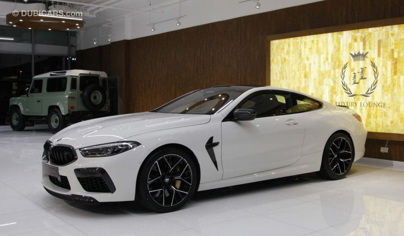 BMW M8 COMPETITION COUPÉ , GCC UNDER WARRANTY AND CONTRACT SERVICE