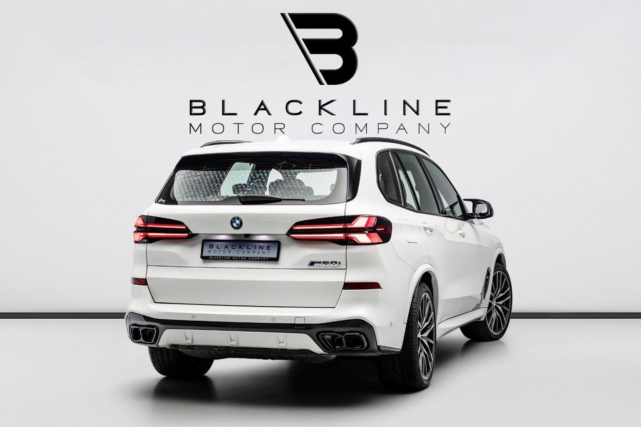 بي أم دبليو X5 M60i XDRIVE BUY NOW, PAY 2027 | THE BLACKLINE STANDARD | September 2029 Warranty + Service Contract,