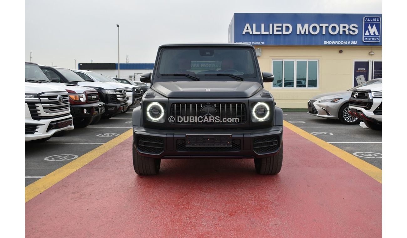Mercedes-Benz G 63 AMG BLK ED. - 4L V8 - MATT BLK_RED - EURO SPEC - MY22 (LOCAL OFFER)