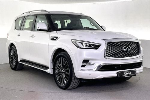 Infiniti QX80 Luxe Sensory (8 Seater) | Guaranteed Warranty | 0 Down Payment