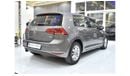 فولكس واجن جولف EXCELLENT DEAL for our Volkswagen Golf TSi ( 2014 Model ) in Grey Color GCC Specs