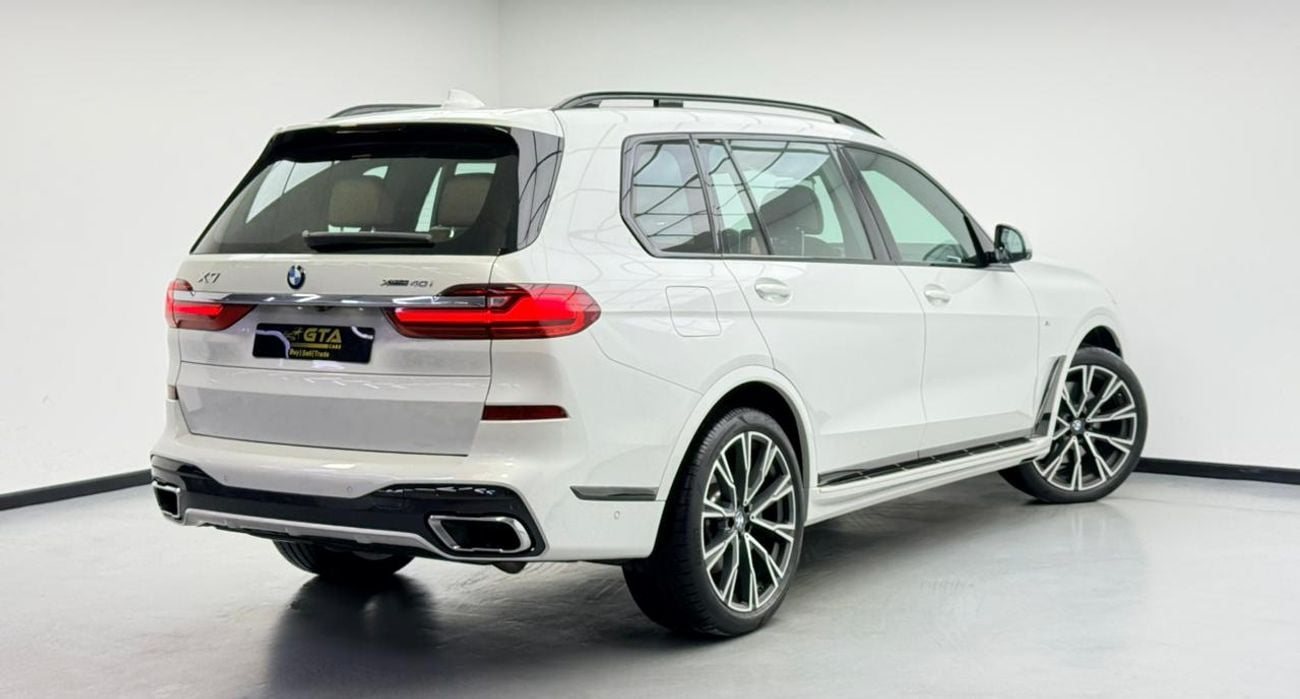 BMW X7 2020 BMW X7 xDrive40i M-Sport, 2026 BMW Warranty, Full BMW Service History, Fully Loaded, GCC