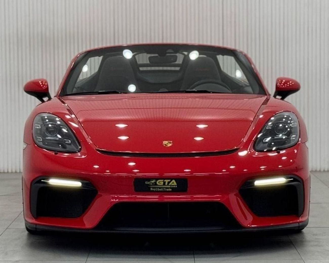 Porsche 718 Spyder 2020 Porsche 718 Spyder, Jan 2026 Porsche Warranty, Full Porsche Service History, GCC