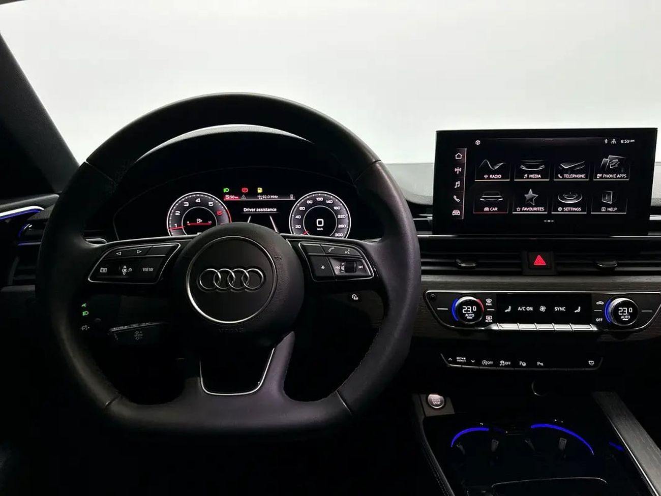 Audi A5 40 TFSI Advanced 2.0L (187 HP) Sportback Advanced 40 TFSI 190hp (Ref# 99481) EXCLUSIVE RAMADAN OFFER