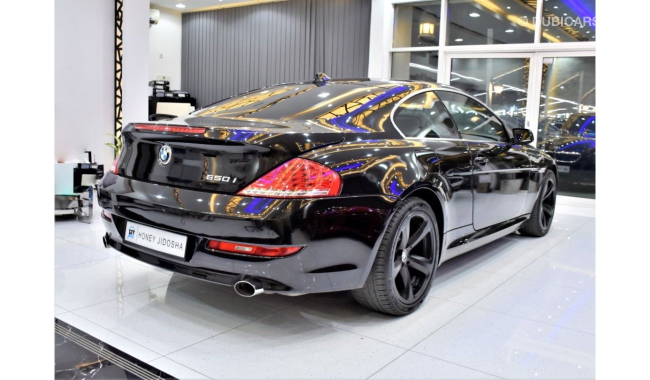 BMW 650i EXCELLENT DEAL for our BMW 650i ( 2008 Model ) in Black Color GCC Specs