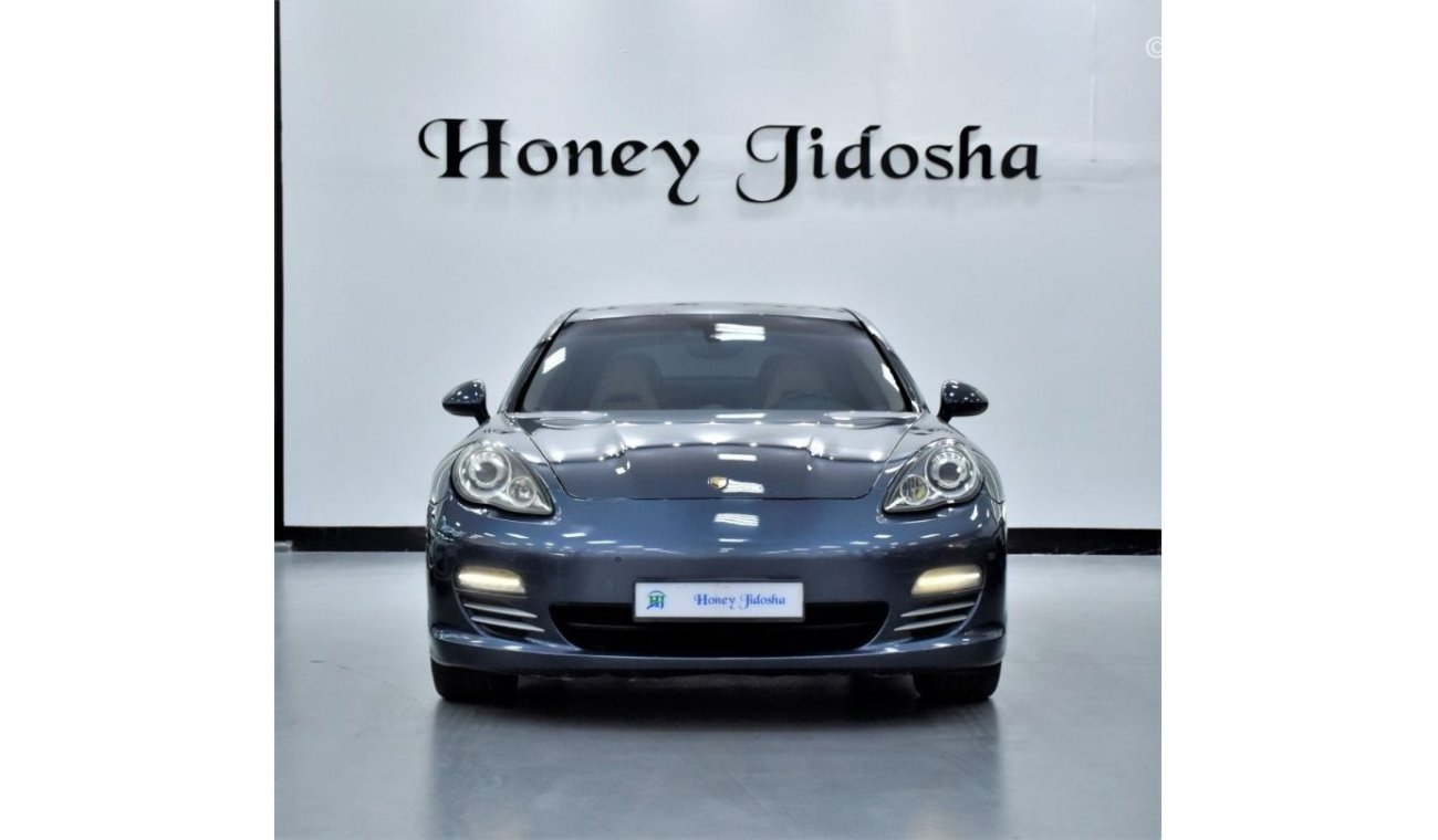 Porsche Panamera EXCELLENT DEAL for our Porsche Panamera 4S ( 2010 Model ) in Blue Color GCC Specs