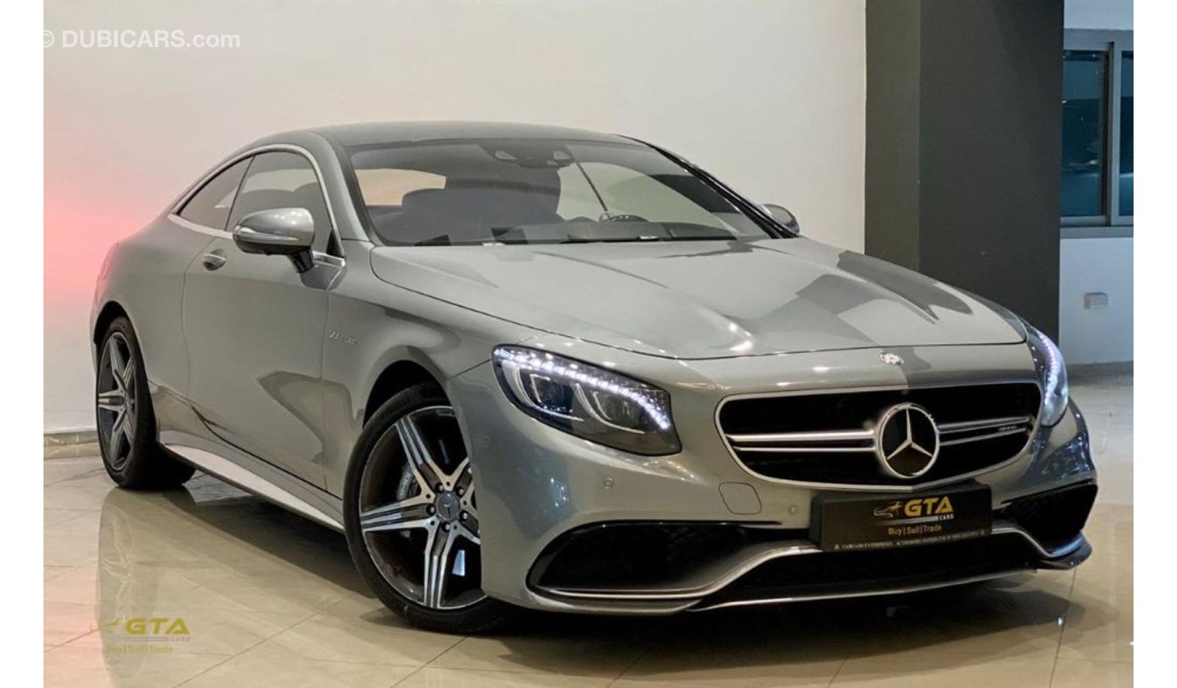 مرسيدس بنز S 63 AMG 2015 Mercedes S-63 AMG Coupe, Warranty, Service History, GCC