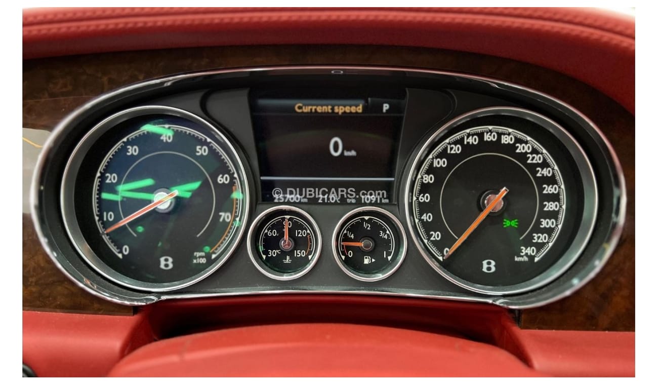 Bentley Continental 2016 Bentley Continental GT Speed, Warranty, Service History, Very Low Kms, GCC