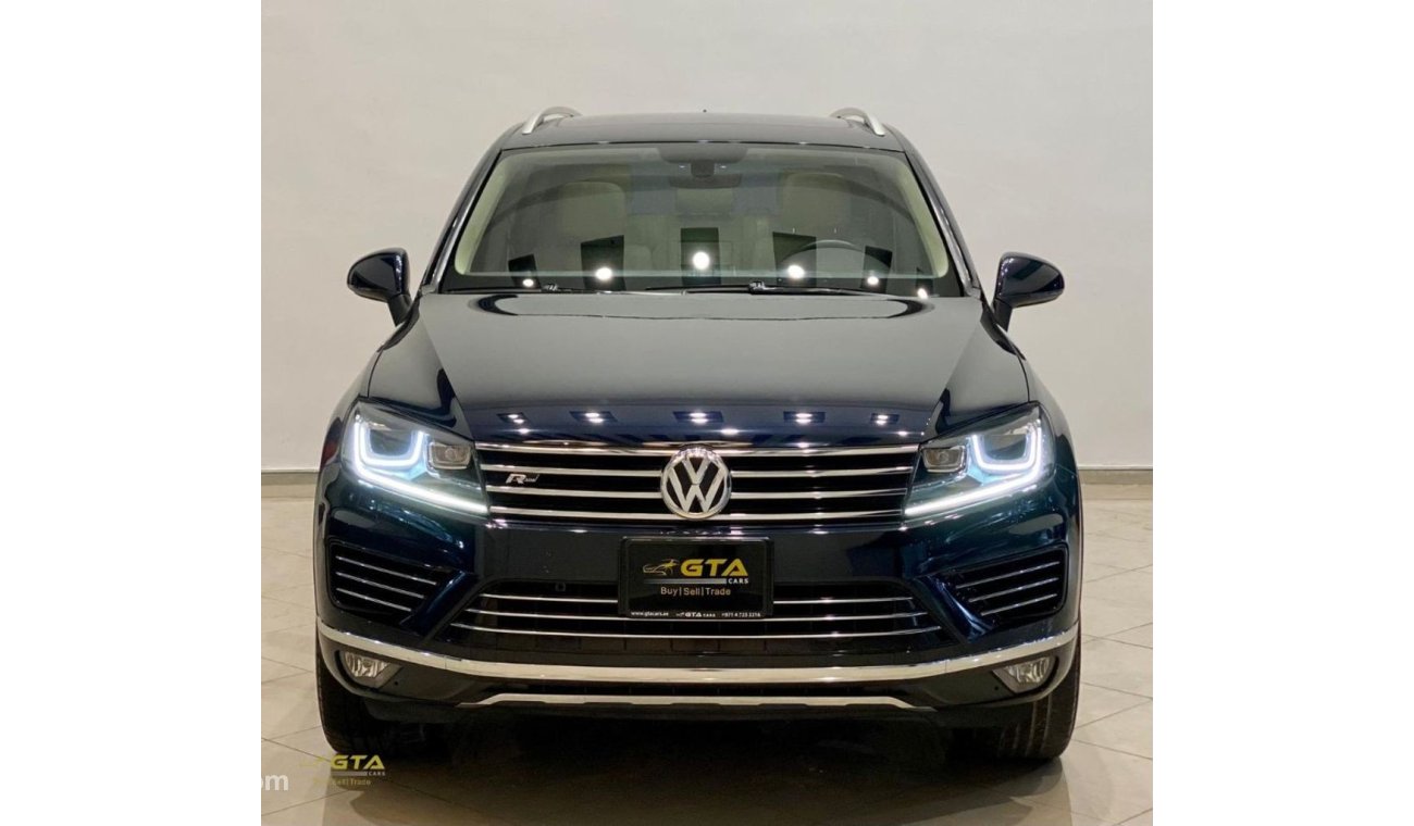 فولكس واجن طوارق 2018 Volkswagen Touareg SEL+, August 2022 VW Warranty, Full Service History, GCC, Low Kms