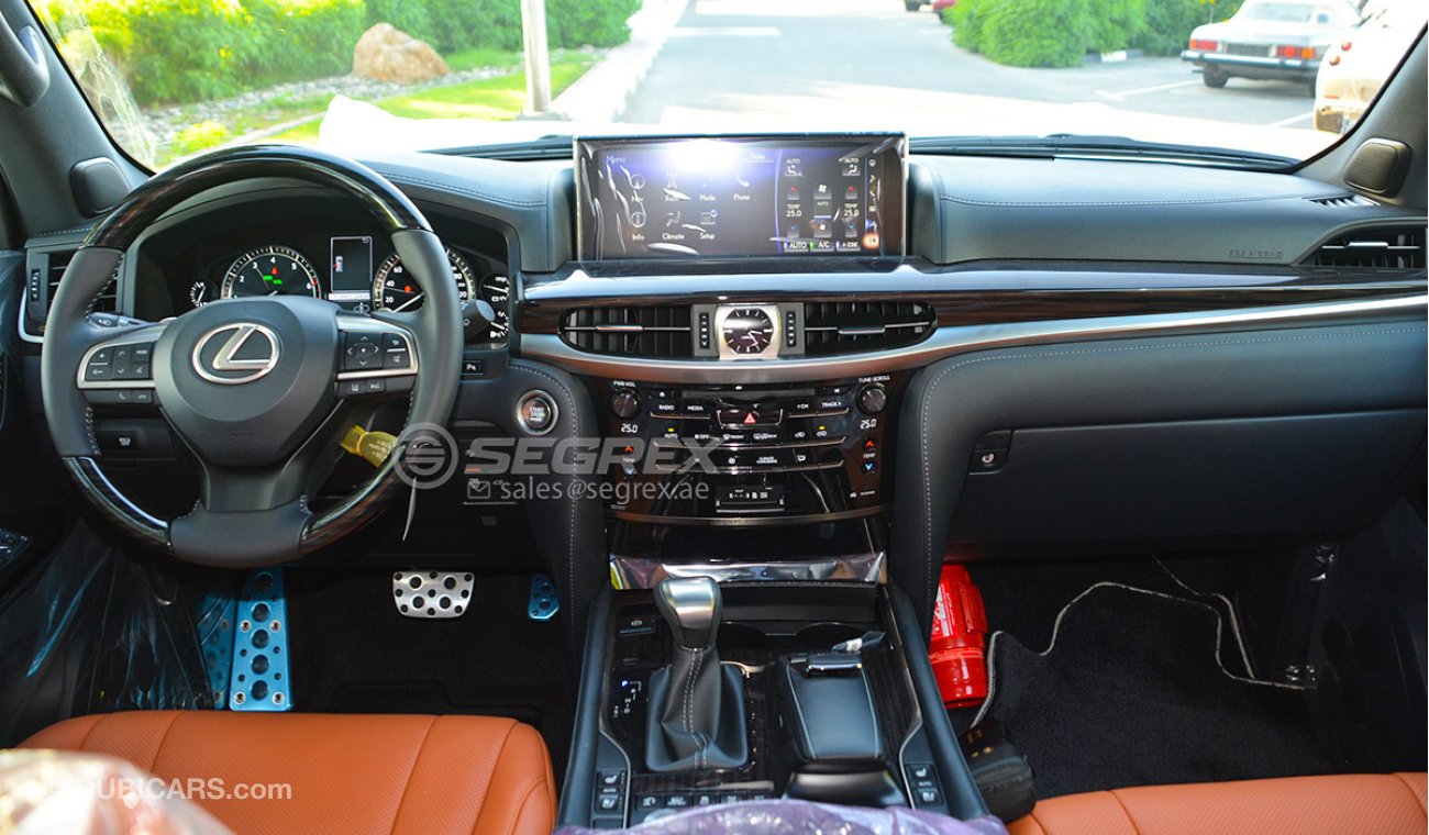 Lexus LX570 5.7 SUPER SPORT ,RADAR , BLIND SPOT AVAILABLE IN COLOR FOR EXPORT ONLY