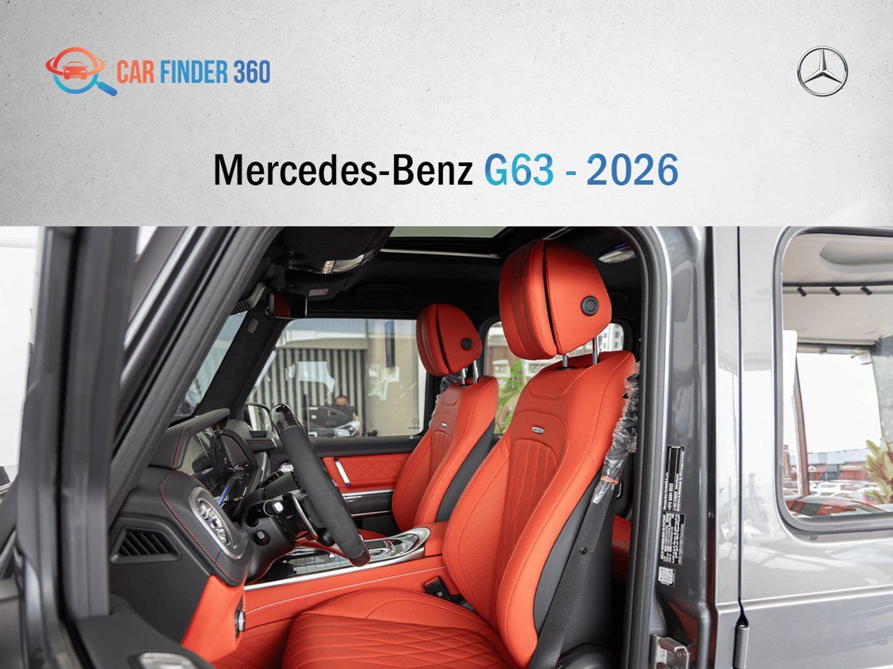 Mercedes-Benz G 63 AMG Mercedes-Benz G63 - 2026 - GCC - Performance Package (Export)