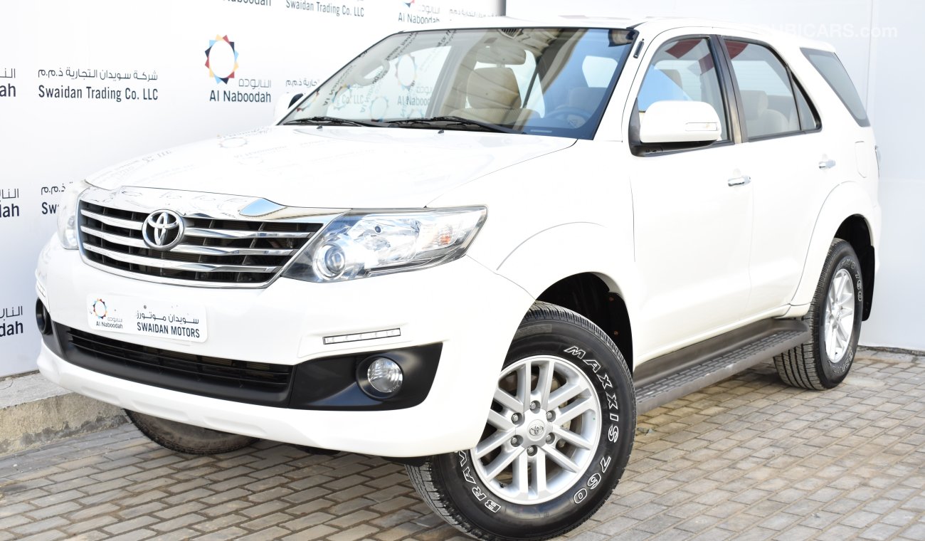 Toyota Fortuner 2.7L EXR 2015 GCC SPECS WITH DEALER WARRANTY