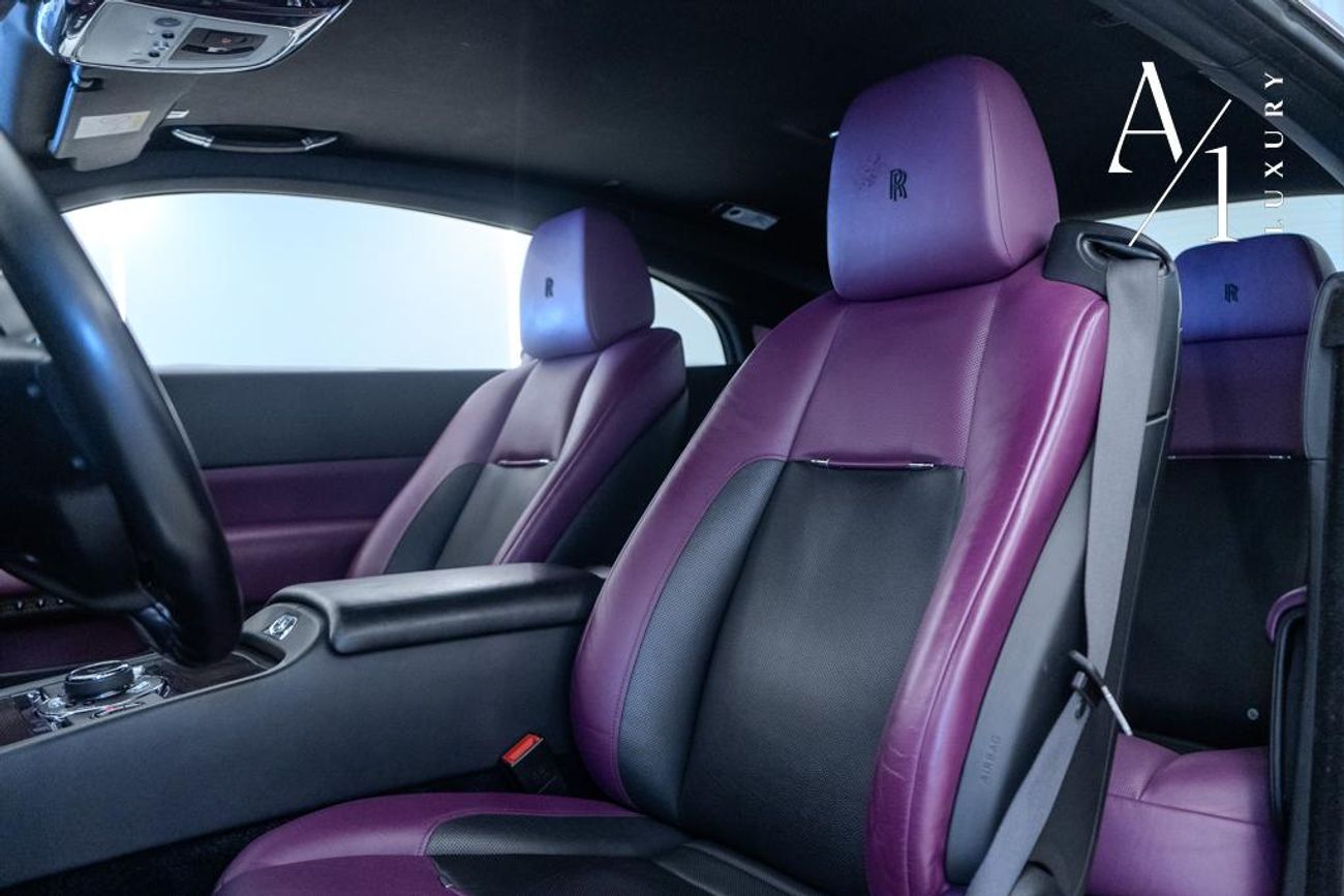 Rolls-Royce Wraith Black Badge 2017 Rolls Royce Wraith Black Badge, Full Rolls Royce Service History, Carbon Fiber Pack