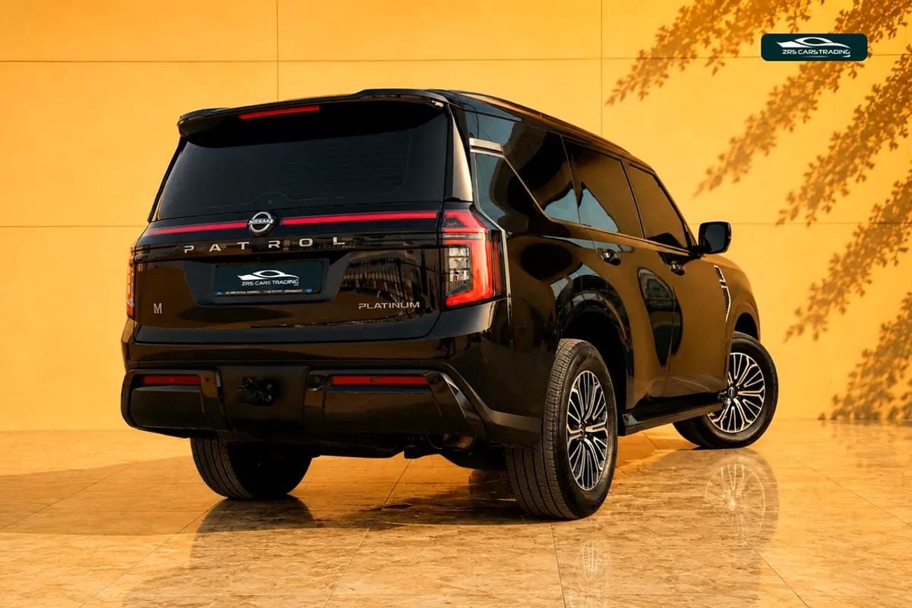 Nissan Patrol Se Platinum City GCC Specs / AW Rostamani Warranty + Service