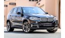 BMW X5 X-Drive 50i 2014 GCC under Warranty with Zero Down-Payment.