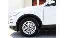Volkswagen T-ROC Volkswagen T-Roc 2021 GCC in excellent condition without accidents