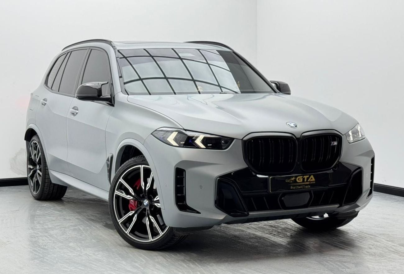 بي أم دبليو X5 M50i 4.4L 2024 BMW X5 M50i, 2028 BMW Warranty and Service Pack, BMW Service History, GCC