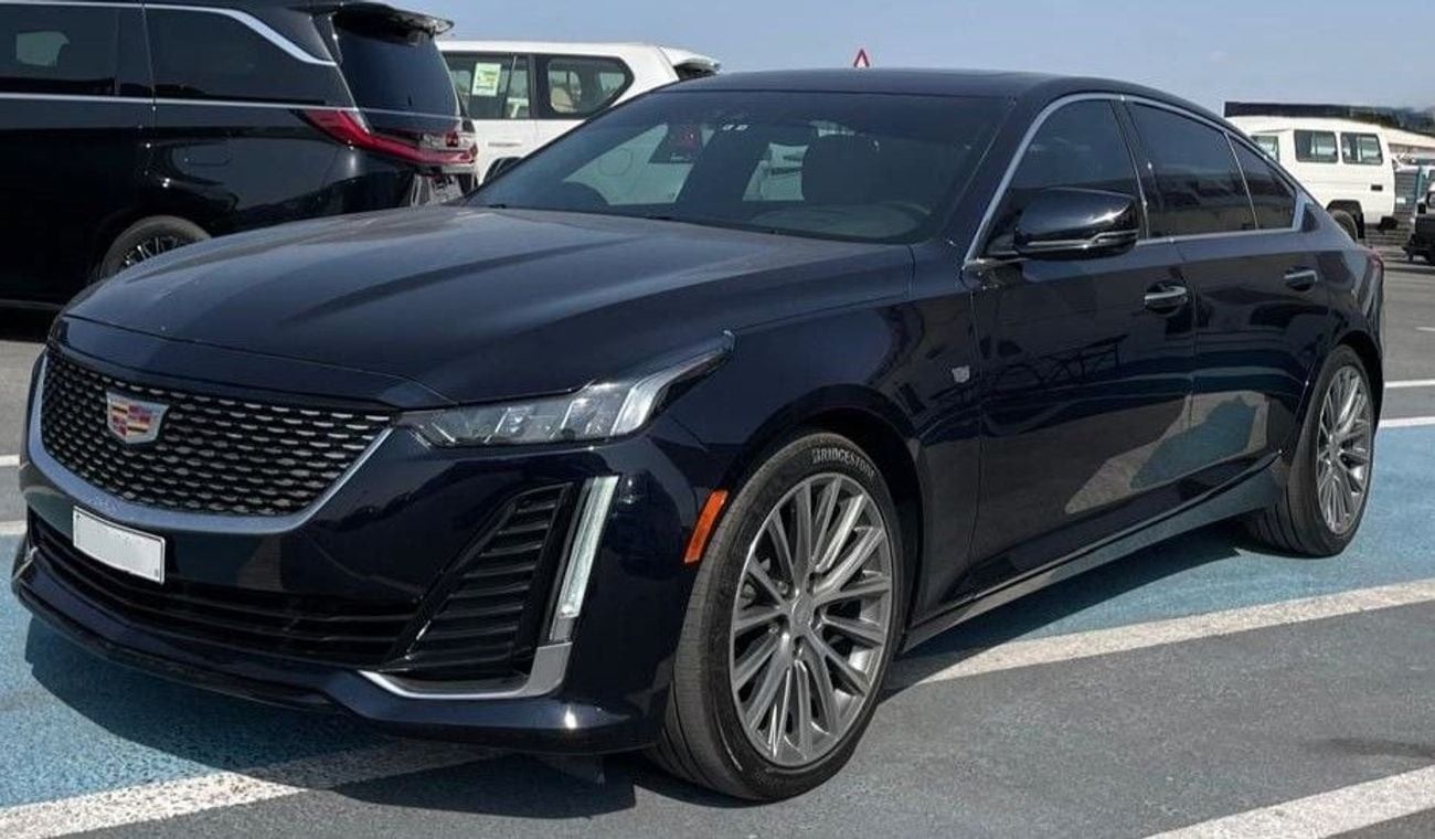 كاديلاك CT5 Cadillac CT5, Premium Luxury, GCC, 2020, V6, 3.0TT, dark moon metallic. Extended warranty until 2030