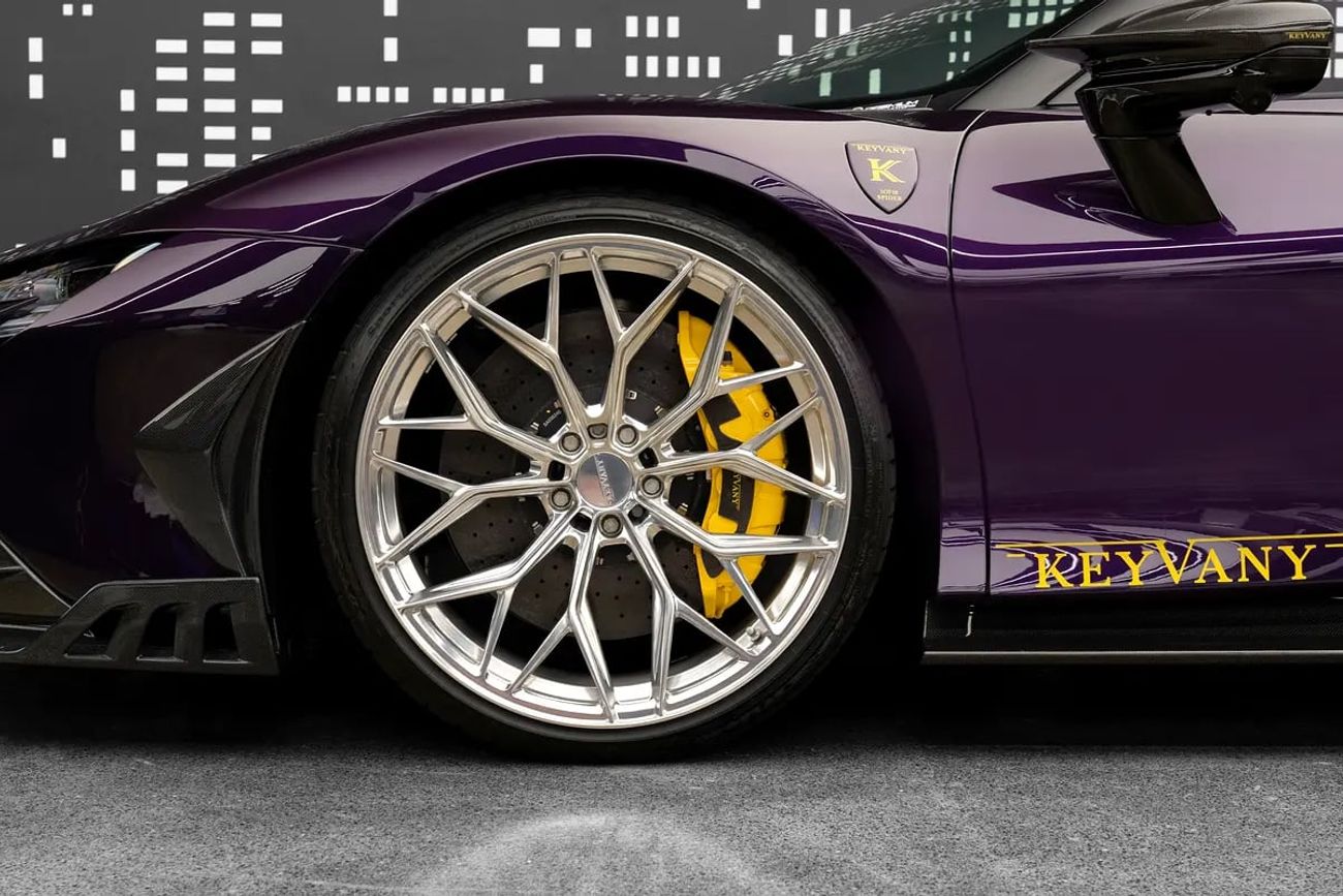 فيراري SF90 سبيدر Ferrari | SF90 SPIDER KEYVANY 1 OF 10 | VIOLA HONG KONG COLOUR