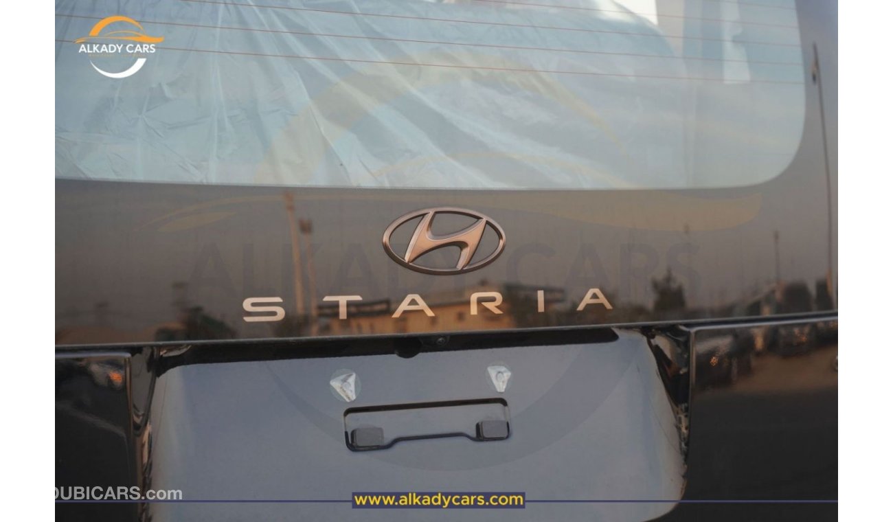 هيونداي ستاريا ALKADY CARS  HYUNDAI STARIA 3.5L V6 LUXURY PLUS 2024 GCC SPECS 9-SEATS