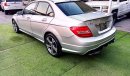 Mercedes-Benz C 300 Imported 2010 model, adapter 63, silver color inside red number one, leather hatch, sensors, alloy w