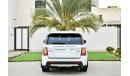 Land Rover Range Rover HSE 2Y Warranty - Range Rover Sport HSE - GCC - AED 1,514 PER MONTH - 0% DOWNPAYMENT
