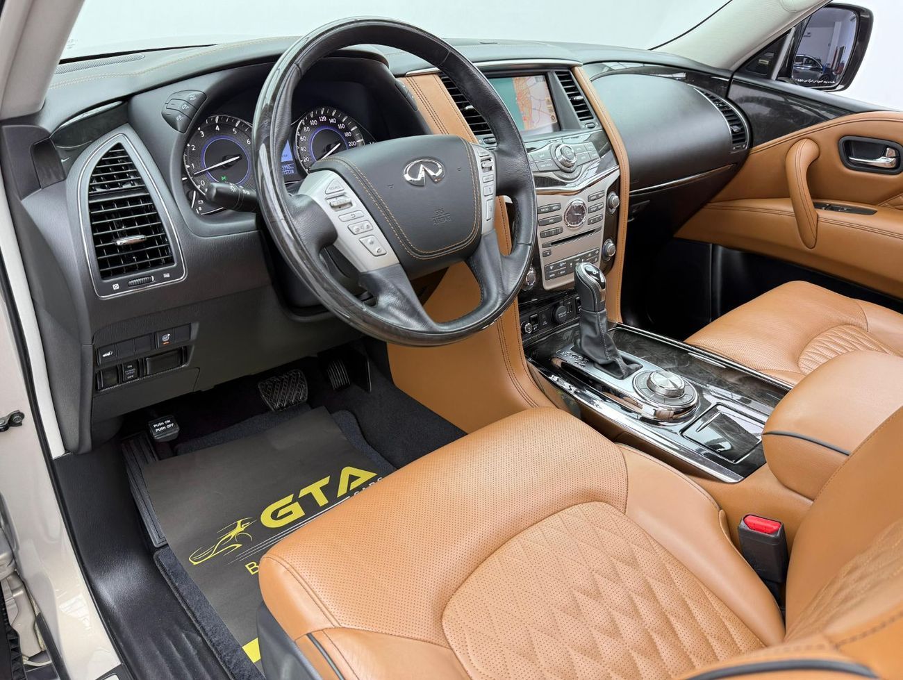 Infiniti QX80 Sensory 8 5.6L 2020 Infiniti QX80 Sensory, Warranty, Full Service History, Excellent Condition, GCC