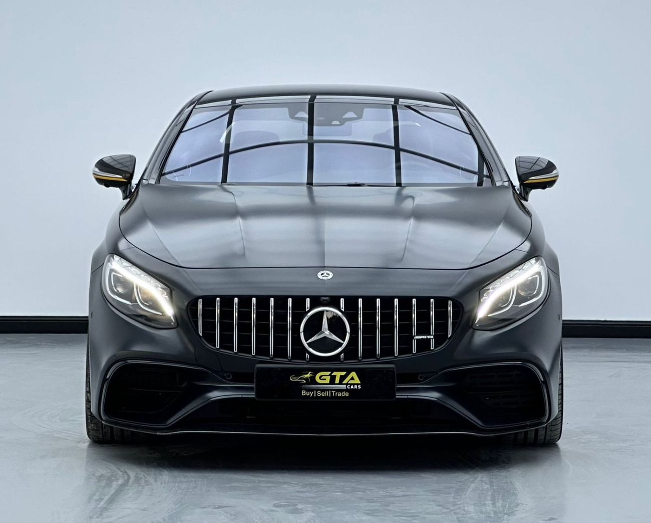 Mercedes-Benz S 63 AMG Std 4.0L (604 HP) 2018 Mercedes-Benz S63 AMG, Yellow Night Edition, 2 years Warranty, Mercedes FSH, 