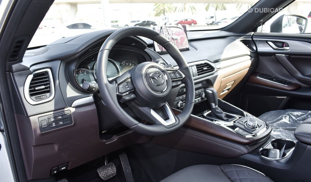 Mazda CX-9 SIGNATURE EDITION PILOT-SEATS CX-9 2.5TURBO 2023-GCC-3YEARS MAZDA WARRANTY-FINANCE 5YEARS-0%DOWNPAYM