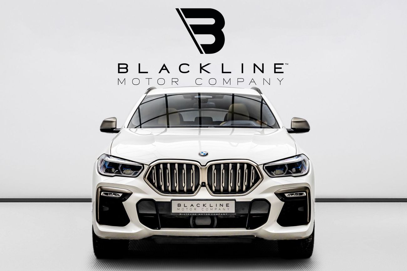 BMW X6 M50i 4.4L 2020 BMW X6 M50i, BMW Warranty + Service Contract, Low KMs, GCC