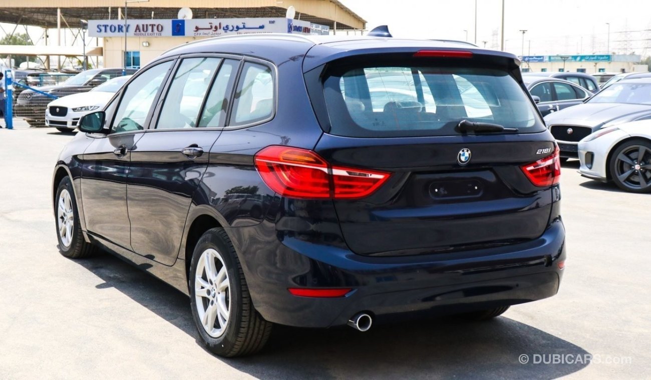 بي أم دبليو 218 Gran Tourer 1.5 petrol automatic 7-seats BRAND NEW!!