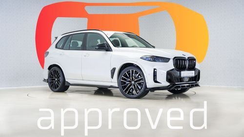 BMW X5 X5 M60i | AED 5,462 PM | Warranty September 2026 | GCC