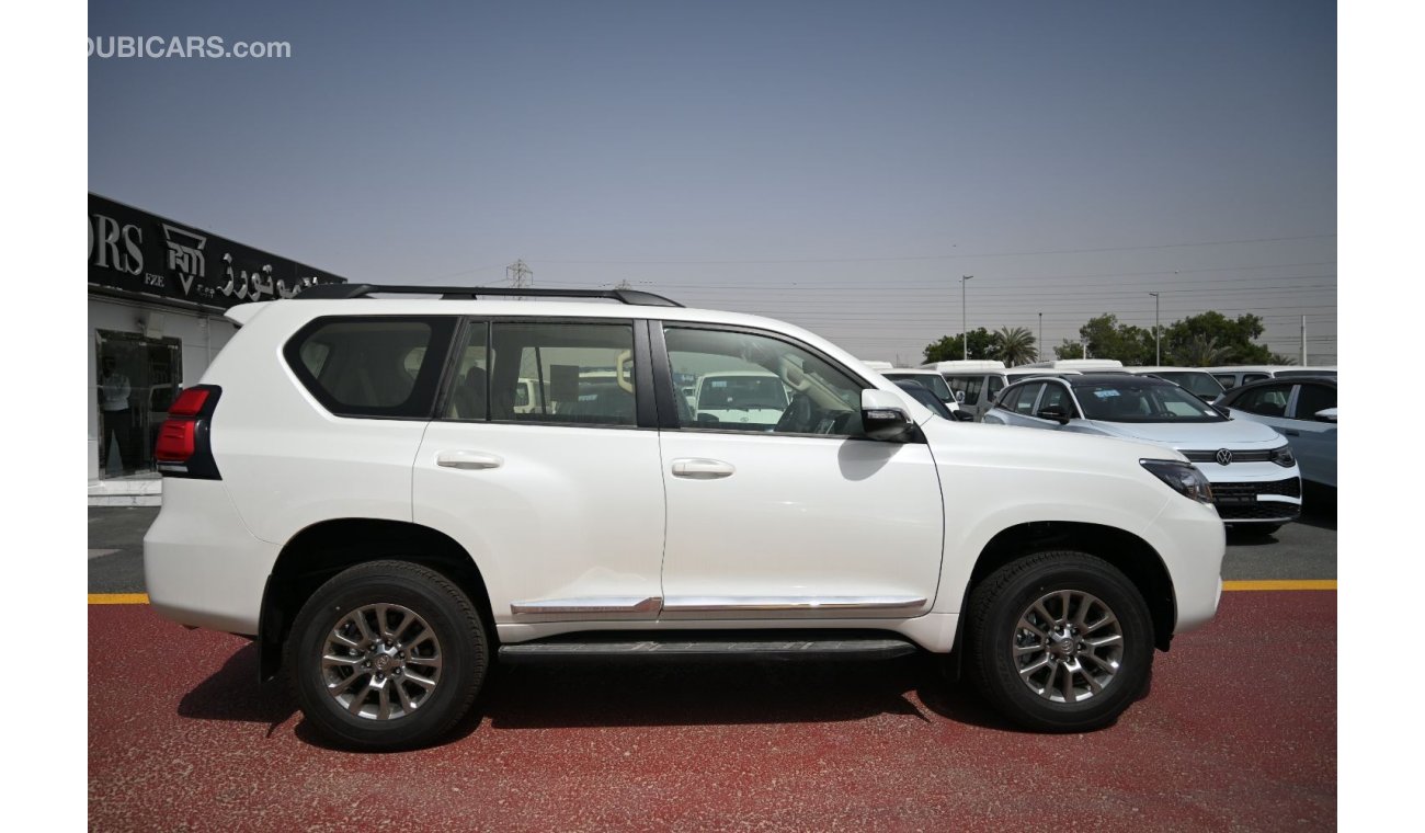 Toyota Prado Toyota Landcruiser Prado (TRJ 150) 2.7L Petrol, SUV 4WD 5Doors, Color White, Model 2021