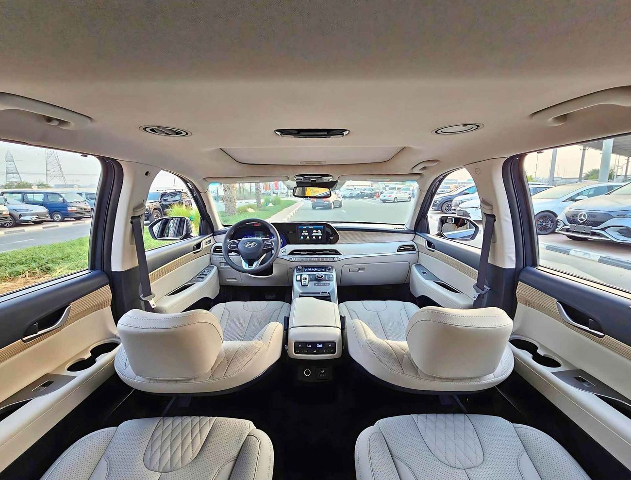 Hyundai Palisade SEL/ ROYAL ELITE EDITION/ SUNROOF/ LEATHER/ LANE ASSIST/ RADAR/ EXPORT ONLY / LOT#105203