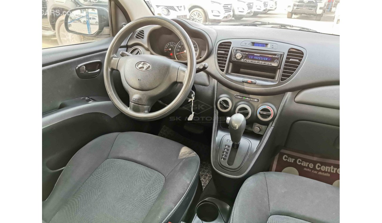 هيونداي i10 1.2L 4CY Petrol, 13" Tyre, Xenon Headlights, Front A/C, Fabric Seats, Power Steering (LOT # 657)