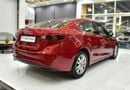 Mazda 3 EXCELLENT DEAL for our Mazda 3 ( 2015 Model ) in Red Color GCC Specs