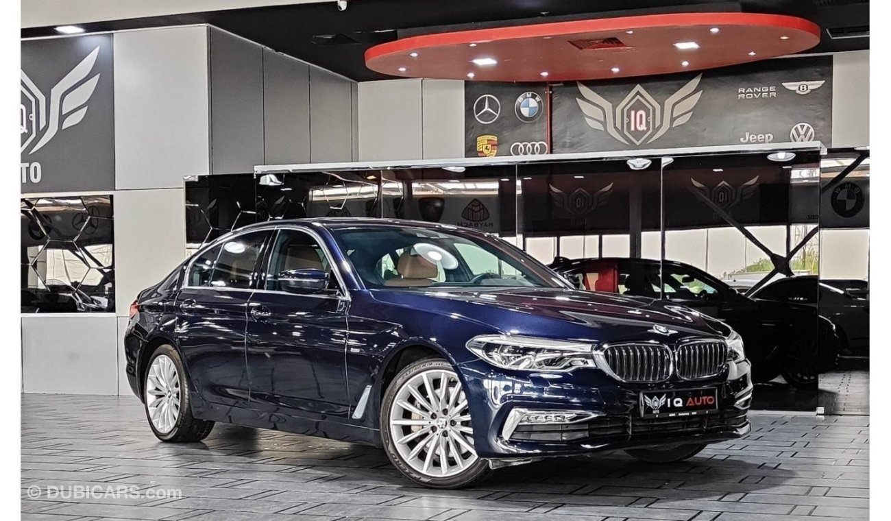 BMW 530i AED 1,400 P.M | 2017 BMW 5 SERIES 530i LUXURY LINE | SERVICE CONTRACT | GCC | UNDER WARRANTY