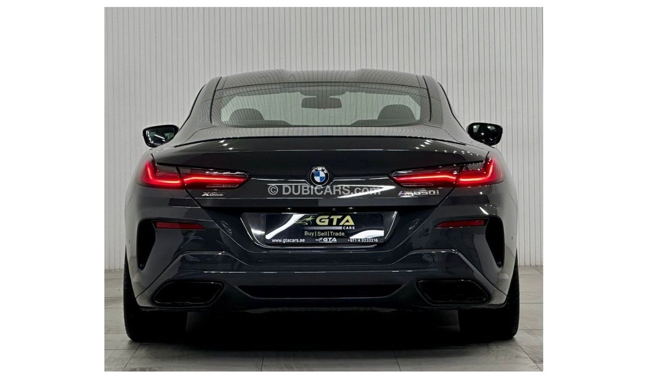 بي أم دبليو M850i 2019 BMW M850i xDrive Individual, September 2024 BMW Warranty + Service Pack, Full Options, GCC